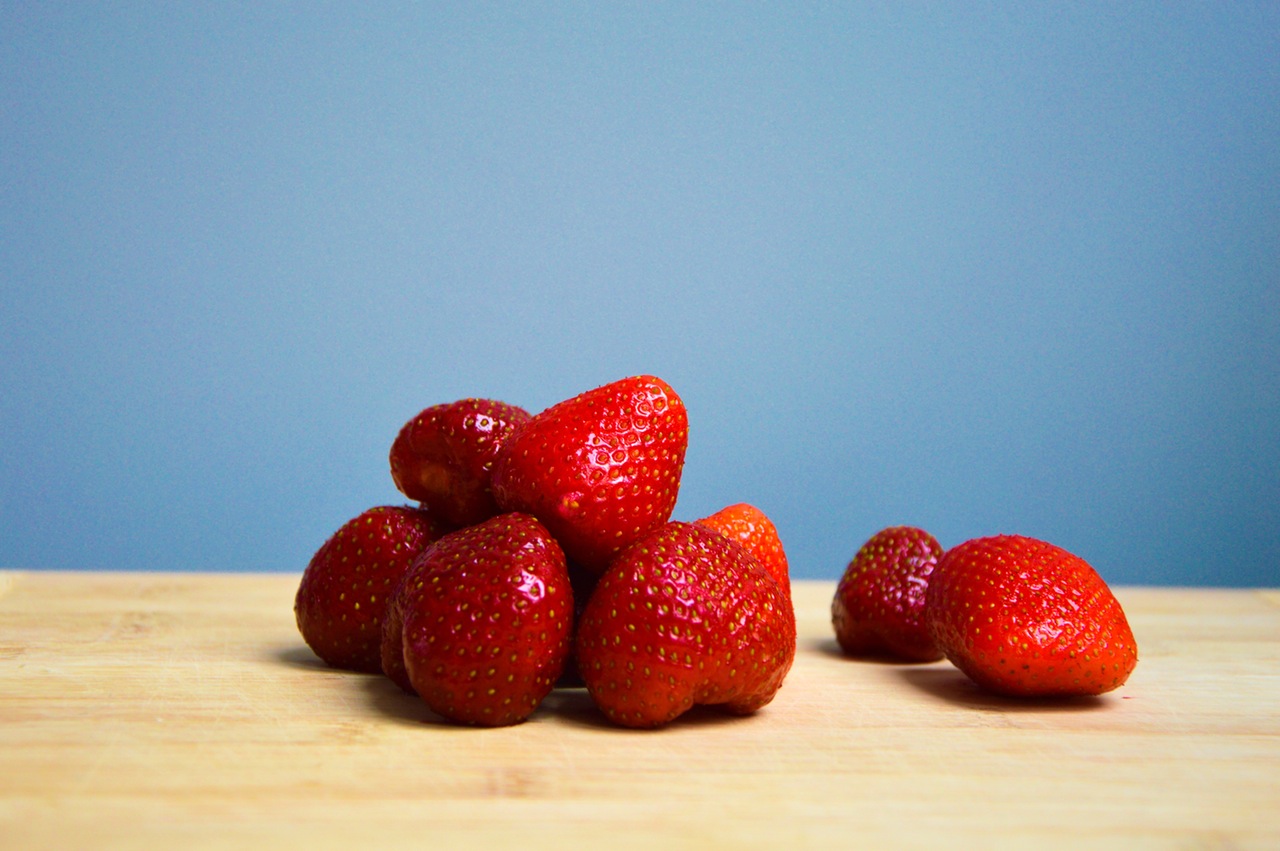 batido fresa nutrientes antioxidante